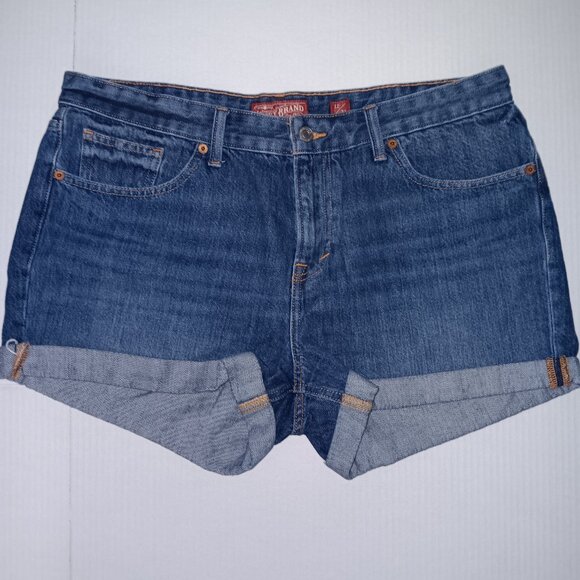 LUCKY BRAND BOYFRIEND SHORT DENIM SHORTS - Picture 7 of 14